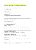 OPRE 3310 Exam 1 &lpar;Quiz 1-3 & Review&rpar; &vert;&vert; Already Graded A&plus;&period;