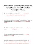 NACE CIP 1 CBT Exam 2026 &vert; All Questions and Correct Answers &vert; Graded A&plus; &vert; Verified Answers &vert; Just Released