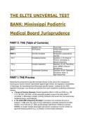 2026&sol;2027 Elite Mississippi Podiatric Jurisprudence Test Bank &ndash; 33&plus; High-Yield Exam Questions & Expert Analysis
