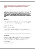 WGU C207 Objective Assessment Study Guide &vert; Data-Driven Decision Making Prep