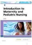 INTRODUCTION TO MATERNITY AND PEDIATRIC NURSING 8TH EDITION LEIFER TEST BANK&NewLine;