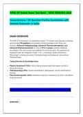 APEA 3P Actual Exam Test Bank - NEW VERSION 2026&NewLine;&NewLine;