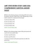 LMRT STATE REVIEW STUDY GUIDE 2026&NewLine;COMPREHENSIVE QUESTION&ndash;ANSWER&NewLine;DIGEST