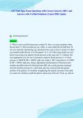 ATI Vital Signs Exam Questions with Correct Answers 100&percnt; and&NewLine;Answers with Verified Solutions &vert; Latest 2026 Update&NewLine;
