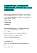 EDAPT EXAMS SET COMPREHENSIVE&NewLine;QUESTIONS AND SOLUTIONS HIGH SCORE&NewLine;PREPARATION