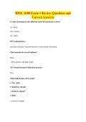 BIOL 4100 Exam 1 Review Questions and&NewLine;Correct Answers