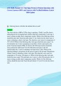 ATI&colon; Skills Module 3&period;0- Vital Signs Pretest & Posttest Questions with&NewLine;Correct Answers 100&percnt; and Answers with Verified Solutions &vert; Latest&NewLine;2026 Update
