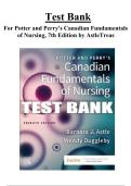 Test Bank &NewLine;For Potter and Perry's Canadian Fundamentals &NewLine;of Nursing&comma; 7th Edition by AstleTreas &NewLine;
