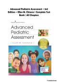 Advanced Pediatric Assessment &ndash; 3rd Edition &ndash; Ellen M&period; Chiocca &vert; Complete Test Bank &vert; Pediatric Nurse Practitioner Exam Prep
