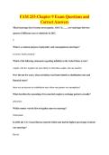 FAM 253-Chapter 9 Exam Questions and&NewLine;Correct Answers