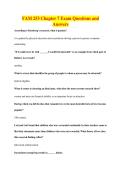 BUNDLE OF FAM 253 EXAMS&comma; WITH QUESTIONS & ANSWERS