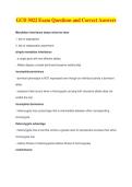 GCD 3022 Exam Questions and Correct Answers