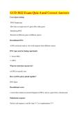GCD 3022 Exam Quiz 4 and Correct Answers