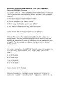 Rasmussen University NUR 2513 Final Exam &lpar;pdf&rpar; &vert; 2026&sol;2027 &vert; Maternal-Child Q&A &vert; Nursing