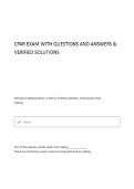 CPAR EXAM AHQHHQJ WITH CORRECT QUESTIONS AND ANSWERS 100&percnt; VERIFIED SOLUTIONS&NewLine;&NewLine;&NewLine;