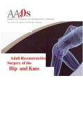 2010 OSAE Joints Answer Book&colon; 100 Board-Style Questions & Rationales for Adult Reconstructive Surgery