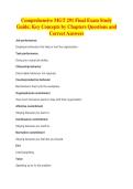 Comprehensive MGT 291 Final Exam Study&NewLine;Guide&colon; Key Concepts by Chapters Questions and&NewLine;Correct Answers
