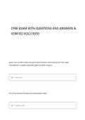 CPAR REVIEWER WITH CORRECT QUESTIONS AND ANSWERS 100&percnt; VERIFIED SOLUTIONS&NewLine;&NewLine;