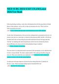 MED SURG HESI EXIT EXAM&sol;Latest &NewLine;2026&sol;Test Bank