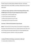 ICRM PARTS TECHNOLOGY ELECTRONIC RECORDS & INFORMATION SYSTEMS EXAM &ndash; QUESTIONS AND&NewLine;ANSWERS &vert; VERIFIED AND WELL DETAILED ANSWERS &vert; PLUS RATIONALES &vert; DOWNLOAD AND PASS &vert; LATEST EXAM&NewLine;UPDATE 2026&sol;2027
