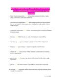 WGU C202 Managing Human Capital All Exam&colon; Questions and &NewLine;Answers &lpar;2026&sol;2027&rpar; &lpar;100&percnt; &lpar;Verified Answers by Expert&rpar; &NewLine;Assured A&plus;