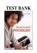 Test Bank For Understanding Psychology 15th Edition By Feldman Chapters 1&ndash;17 Questions And Answers With Verified Solutions &vert; 2026&sol;2027 Latest Update