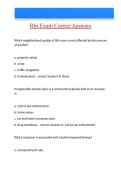 Rbs Exam Correct Answers 