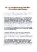 MS - Ch&period; 29&colon; Complications From Heart Disease Exam Latest Update