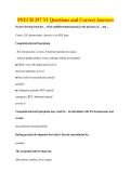 PSYCH 357 T1 Questions and Correct Answers