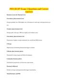 PSYCH 357 Exam 2 Questions and Correct&NewLine;Answers