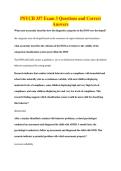 PSYCH 357 Exam 3 Questions and Correct&NewLine;Answers