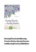 Updated&sol;Latest Nursing Theories and Nursing Practice 4th Edition Marlaine C&period; Smith Marlaine C&period; Parker Test Bank Complete All Chapters Comprehensive Nursing Theory Resource Practice Questions Answers Rationales Conceptual Models Evidence Based Practice The