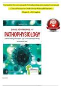 Updated&sol;Latest Davis Advantage for Pathophysiology Introductory Concepts and Clinical Perspectives Test Bank Complete All Chapters Comprehensive Pathophysiology Resource Practice Questions Answers Rationales Clinical Applications Disease Processes NCLEX R