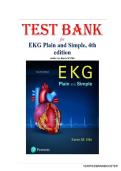 TEST BANK FOR EKG Plain and Simple 4th Edition by Karen Ellis ISBN&colon;978-0134525051 COMPLETE GUIDE ALL CHAPTERS COVERED 100&percnt; VERIFIED A&plus; GRADE ASSURED&excl;&excl;&excl;&excl;&excl;NEW LATEST UPDATE&excl;&excl;&excl;&excl;&excl;GUARANTEED PASS&excl;&excl;&excl;&excl;