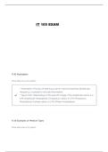 IT 105 QUIZ 3 QUESTIONS AND VERIFIED ANSWERS
