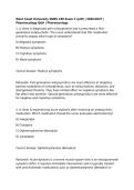 West Coast University NURS 180 Exam 2 &lpar;pdf&rpar; &vert; 2026&sol;2027 &vert; Pharmacology Q&A &vert; Pharmacology