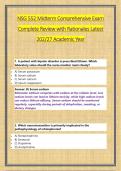 NSG 552 Midterm Comprehensive Exam &NewLine;Complete Review with Rationales Latest &NewLine;202&sol;27 Academic Year