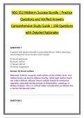 NSG 552 Midterm Success Bundle &vert; Practice &NewLine;Questions and Verified Answers &NewLine;Comprehensive Study Guide &vert; 100 Questions &NewLine;with Detailed Rationales