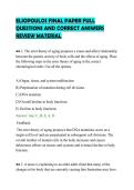 ELIOPOULOS FINAL PAPER FULL&NewLine;QUESTIONS AND CORRECT ANSWERS&NewLine;REVIEW MATERIAL