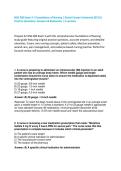 NSG 300 Foundations of Nursing Exam 3 Study Guide &vert; Grand Canyon University &lpar;GCU&rpar; &vert; Practice Questions&comma; Answers & Rationales &lpar;3 Versions&rpar;