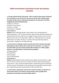 LMSW Licensed Master Social Worker Practice Test Questions&NewLine;2025&sol;2026&NewLine;