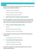 FTEC 144 Final EMT Exam Study Guide 2026 &vert; Complete Review &vert; &NewLine;Graded A&plus;