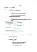 Samenvatting -  Criminologie &lpar;V5D183&rpar;