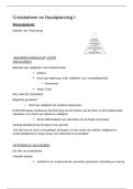 Samenvatting -  Crisisbeheer en noodplanning I &lpar;V5D379&rpar;