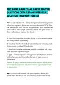 Package deal&colon;&colon; AAOS EMERGENCY CARE AND  TRANSPORTATION Exams Questions and Answers &vert; 2026&sol;2027