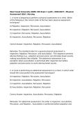 West Coast University NURS 190 Exam 1 &lpar;pdf&rpar; &vert; 2026&sol;2027 &vert; Physical Assessment Q&A &vert; Nursing