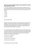 West Coast University NURS 190 Exam 2 &lpar;pdf&rpar; &vert; 2026&sol;2027 &vert; Physical Assessment Q&A &vert; Nursing