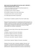 West Coast University NURS 190 Final Exam &lpar;pdf&rpar; &vert; 2026&sol;2027 &vert; Physical Assessment Q&A &vert; Nursing