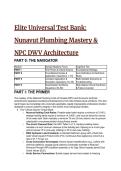 2026&sol;2027 S-TIER Elite Test Bank&colon; National Plumbing Code of Canada &lpar;NPC&rpar; & Nunavut Plumbing Architecture &lpar;33&plus; Advanced Q&A&rpar;