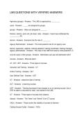 LMS QUESTIONS WITH VERIFIED ANSWERS
